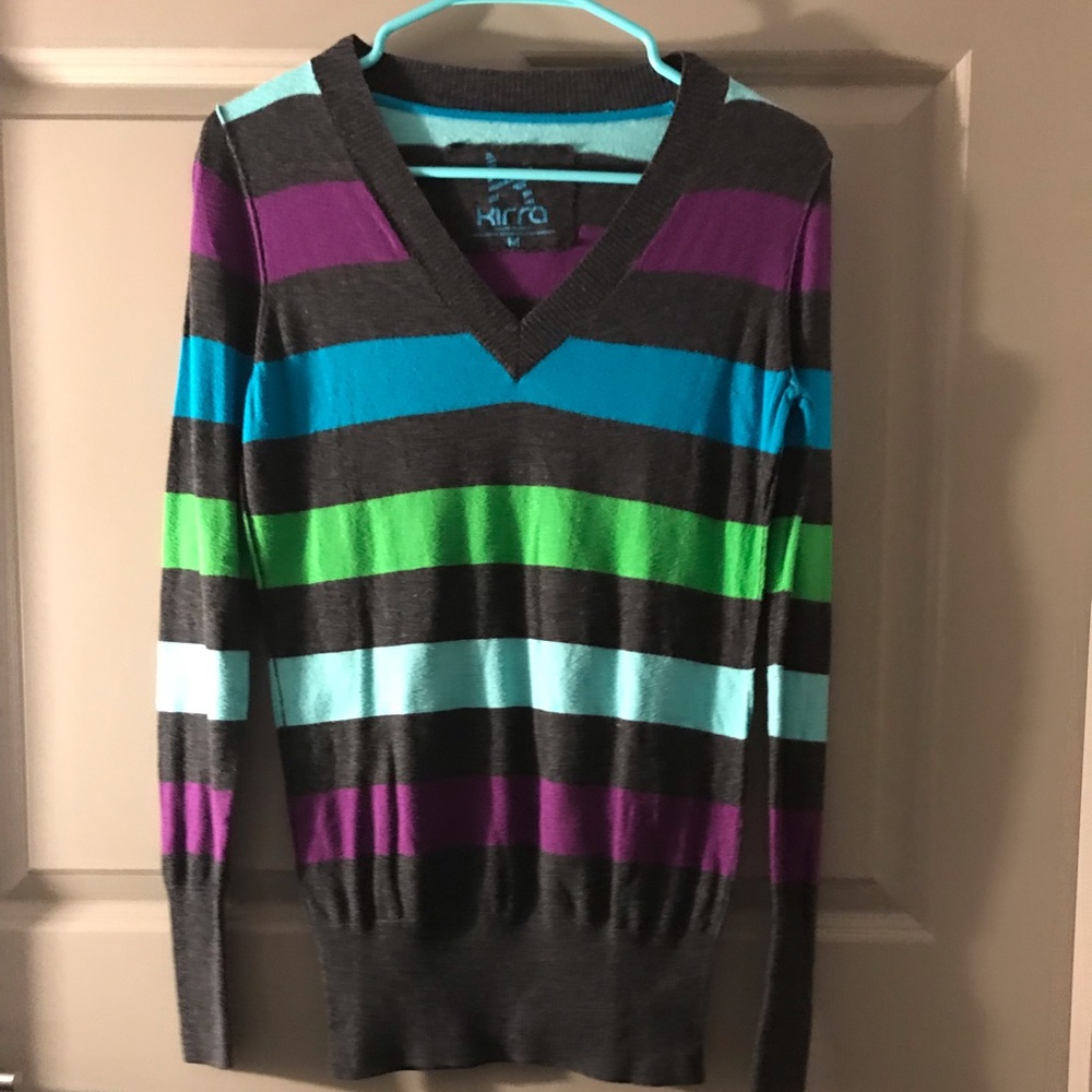 Multi color sweater
